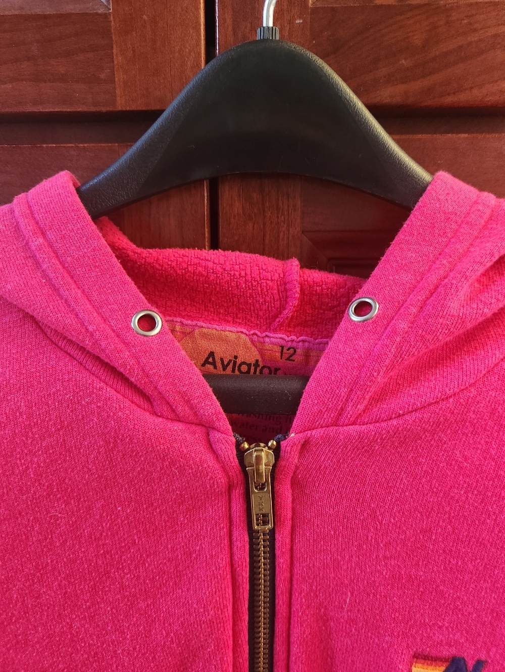 Aviator Nation Youth Zippered Hoodie Size 12 - Picture 12 of 12